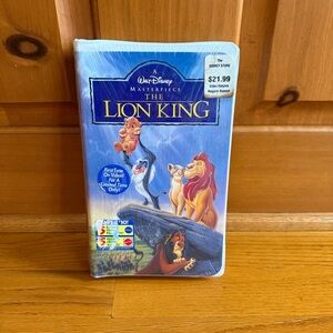The Lion King VHS Masterpiece Collection NEW